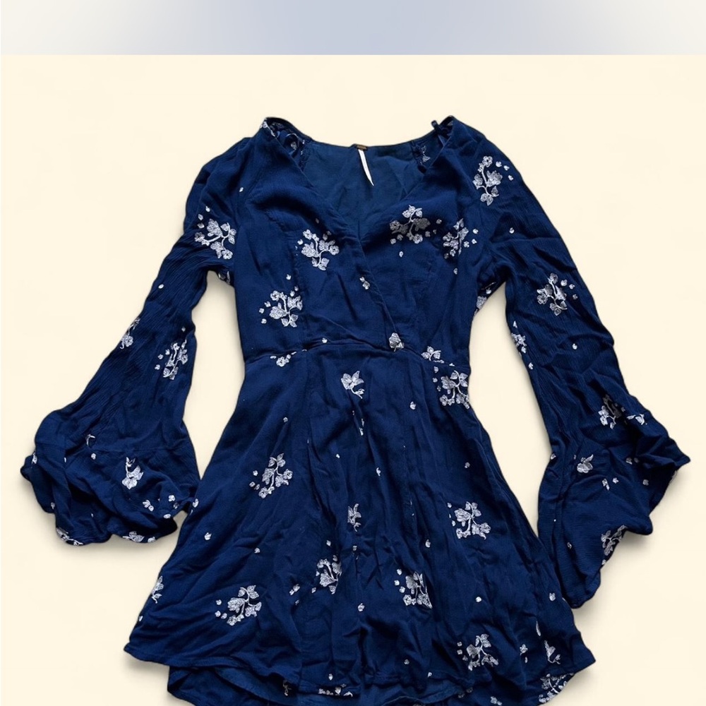 Free People Deep Blue Garment